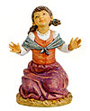 50 Inch Scale Beth, Young Girl Kneeling by Fontanini