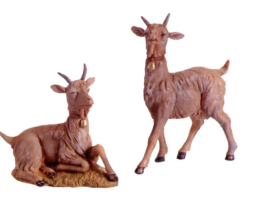 12 Inch Scale Goats - 2 Piece Set