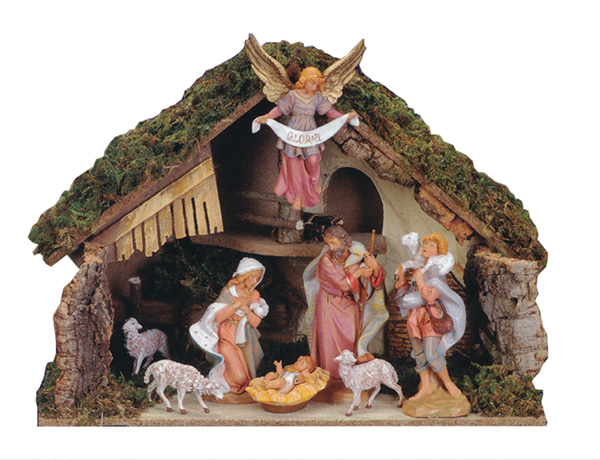 fontaninistore com 7 5 inch scale 8 piece nativity set fontaninistore com 7 5 inch scale 8 piece nativity set