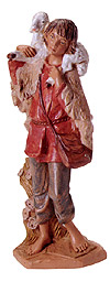 12 Inch Scale Gabriel the Shepherd by Fontanini