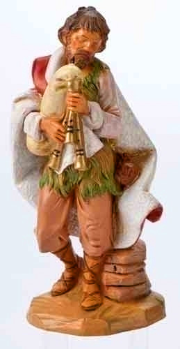 7.5 Inch Scale Josiah the Bagpiper by Fontanini