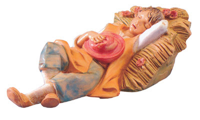 5 Inch Scale Ephraim - Sleeping Shepherd by Fontanini
