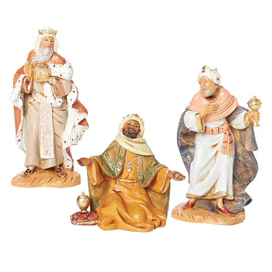 5 Inch Scale 3 Kings - Wisemen by Fontanini