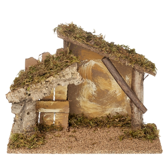 5 Inch Scale Nativity Stable by Fontanini