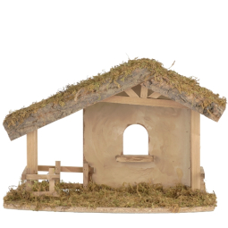 5 Inch Scale Stucco Stable by Fontanini