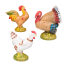 5 Inch Scale Bethlehem Birds - Set by Fontanini