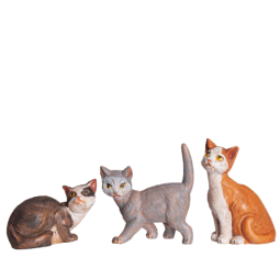 5 Inch Scale 3-PC Set Cats by Fontanini