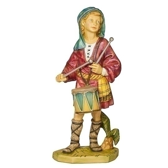 20 Inch Scale Jareth, Drummer Boy by Fontanini