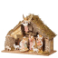 7.5 Inch Scale 8 Piece Nativity Set with Stable by Fontanini