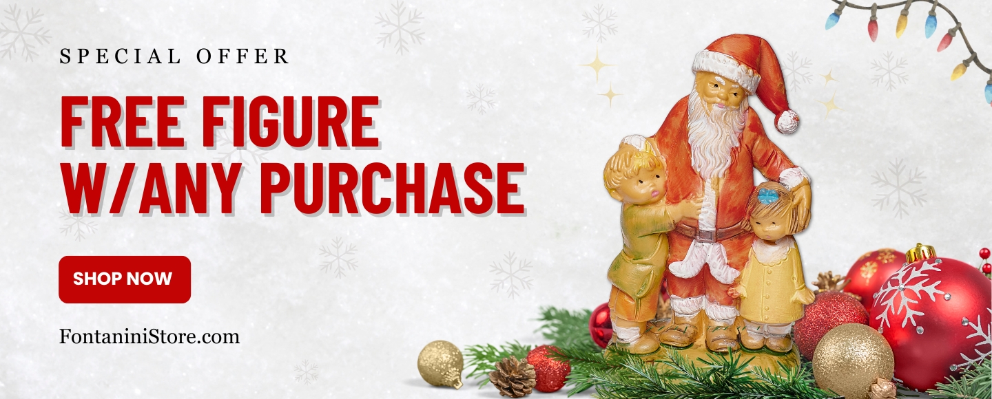Free Santa Figure w/any purchase