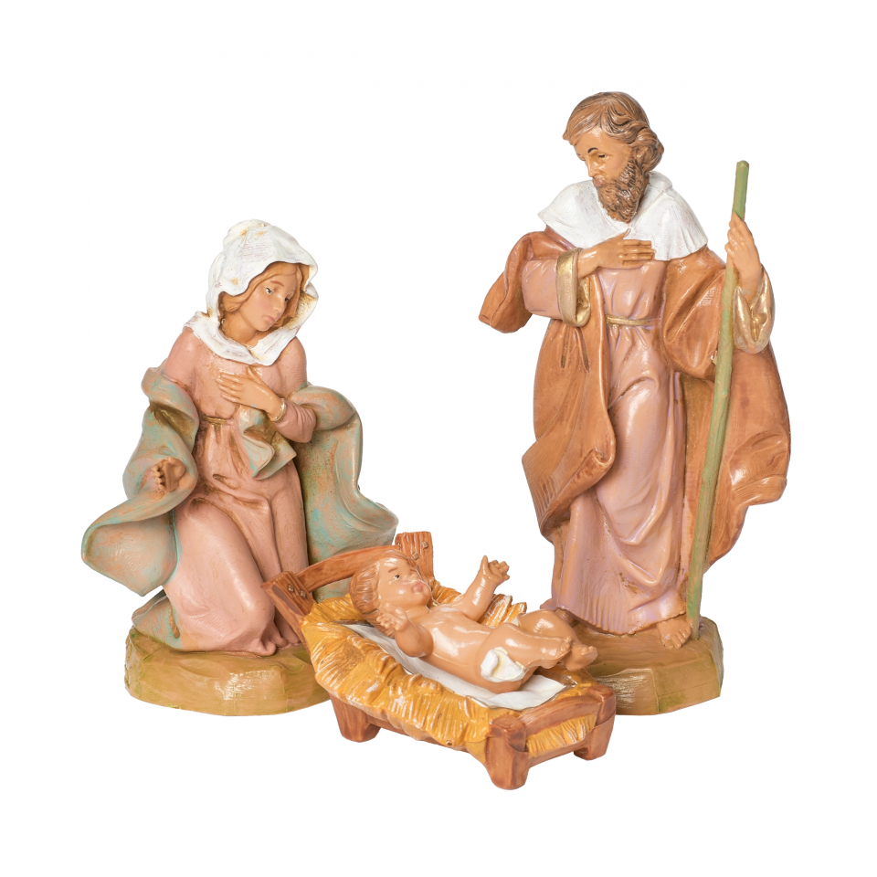 5 Inch Fontanini Nativity Starter Set | Classic Hand Painted