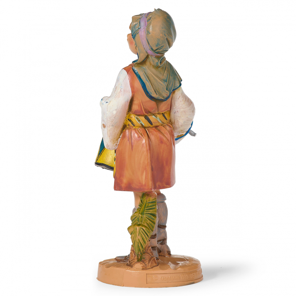 Fontanini 5 Inch Scale Jareth the Drummer Boy Hand Painted Italian