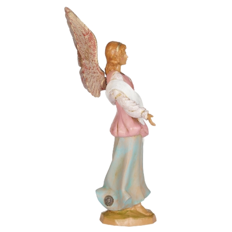Ange Debout Fontanini 30 Cm – Figurine Crèche Générique, Neuve Sous Emballage
