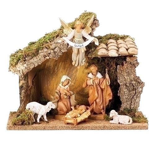 Fontanini 5 Inch Scale 6 Piece Nativity Set