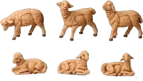 n scale sheep